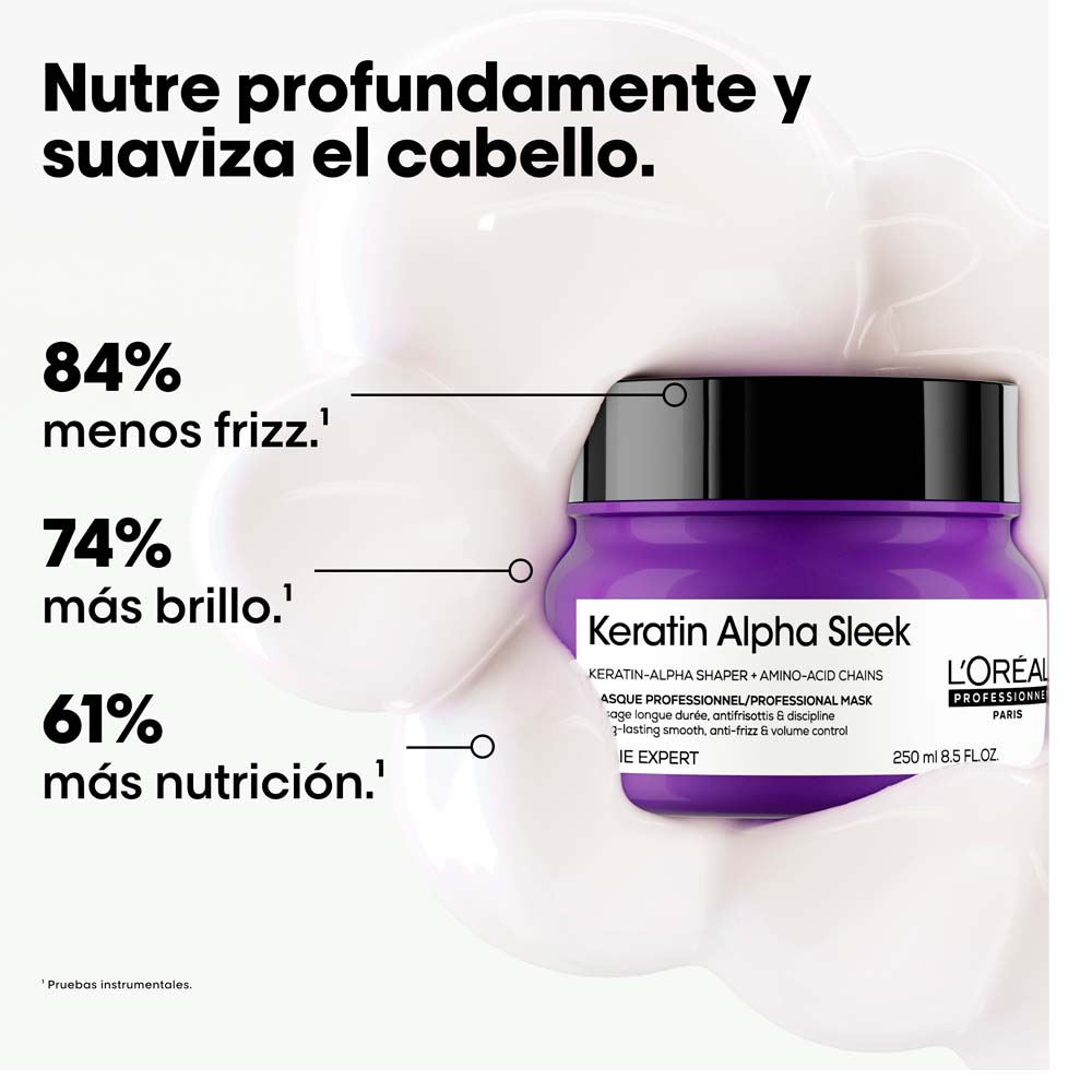 MASCARILLA PROFESIONAL ANTI-FRIZZ KERATIN ALPHA SLEEK (MASCARILLA ANTI-FRIZZ)